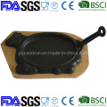 17.2 Cm Round Cast Iron Bakeware BSCI LFGB FDA Approved, with Handle Vegetable Oil Nonstick